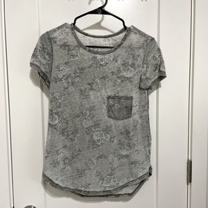AE Floral print pocket t-shirt